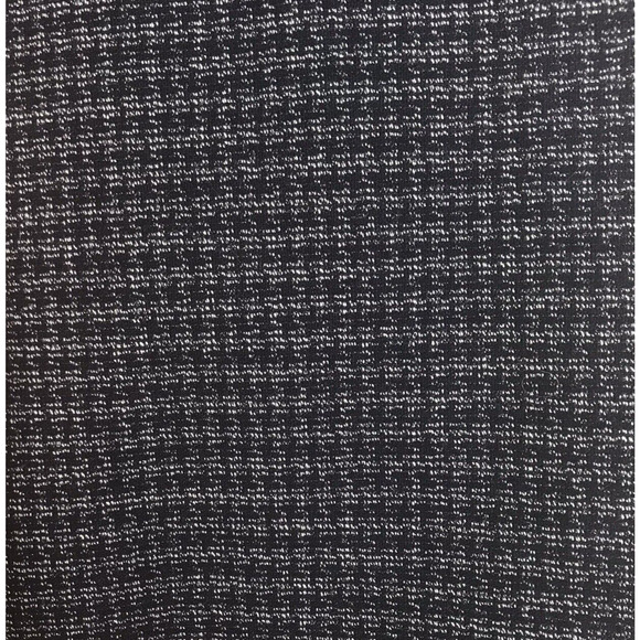 Loft High Waist Trouser Mid Rise Pants Houndstooth Wide Leg Navy Black Size 2 - Picture 3 of 9